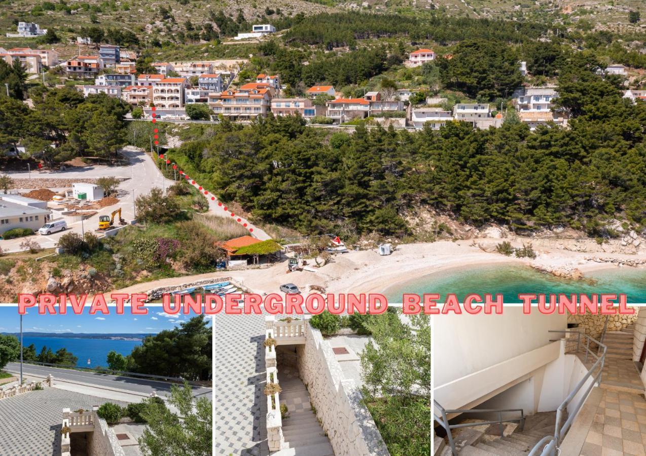 Beachfront Xxl - 2 Apartments Together - Lokva Rogoznica Esterno foto
