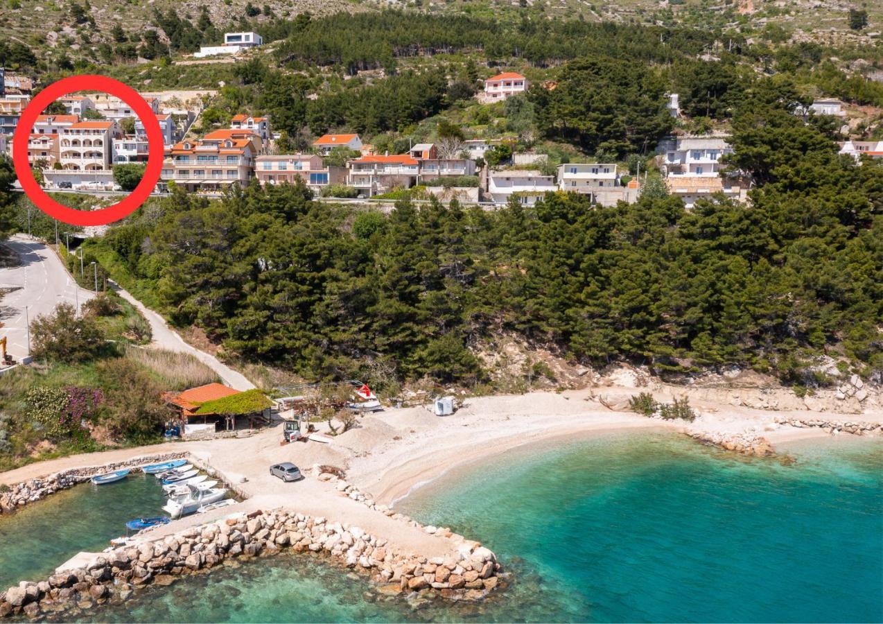 Beachfront Xxl - 2 Apartments Together - Lokva Rogoznica Esterno foto