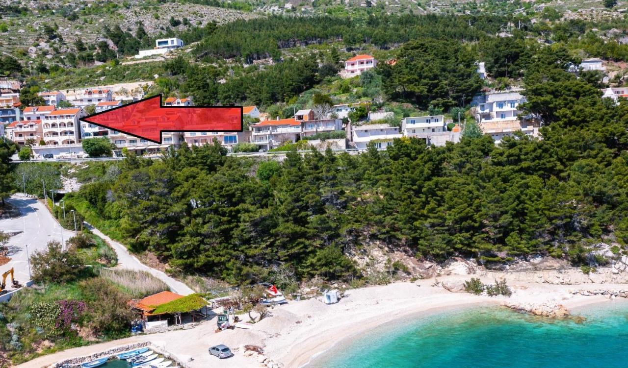 Beachfront Xxl - 2 Apartments Together - Lokva Rogoznica Esterno foto